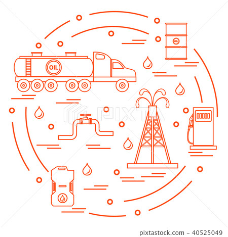 oil tanker, equipment for oil production, 40525049