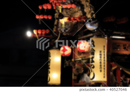 Flower wreath palm image with bokashi 40527046