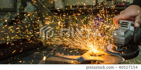 Industrial Grinder and Sparks Industrial Grinder and Sparks 40527154