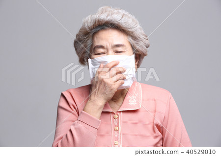 亞洲的面部表情,高級,中年,老人,祖母,面具,細塵,健康 亞洲的面部表情,高級,中年,老人,祖母,面具,細塵,健康 40529010