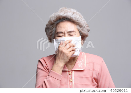 亞洲的面部表情,高級,中年,老人,祖母,面具,細塵,健康 亞洲的面部表情,高級,中年,老人,祖母,面具,細塵,健康 40529011