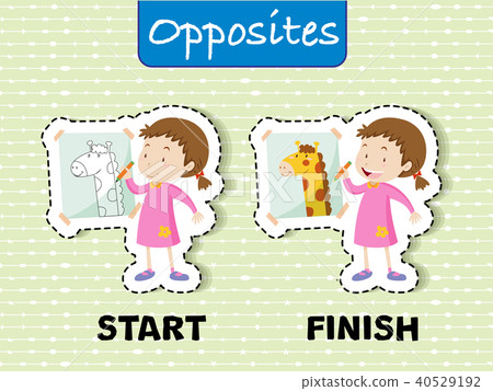 Opposite Word start and finish 40529192