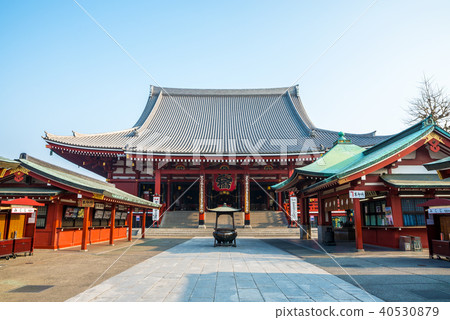 淺草寺大殿2018年3月清晨風光拍攝 40530879