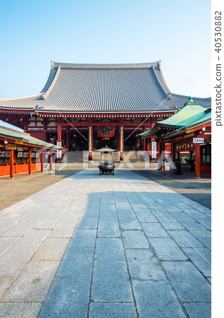 淺草寺大殿2018年3月清晨風光拍攝 40530882