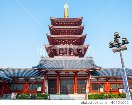 淺草寺五層塔2018年3月攝 40531031