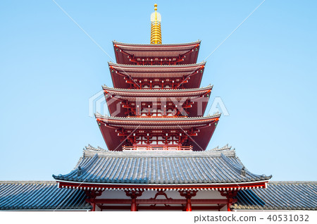 淺草寺五層塔2018年3月攝 40531032