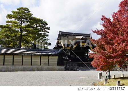 Tonosho Sendong Imperial Palace Kyoto Imperial Palace Autumn leaves Kyoto 40531587