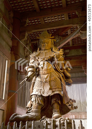 Todai-ji Temple Hirome Tengu (The inside of the Great Buddha Hall Shimote) Todai-ji Temple Hirome Tengu (The inside of the Great Buddha Hall Shimote) 40531673