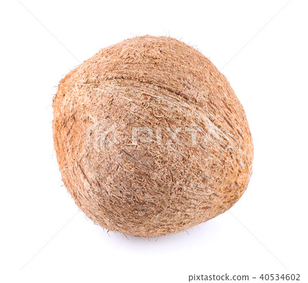 coconut isolated on white background coconut isolated on white background 40534602