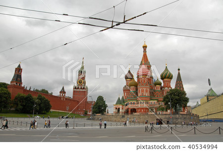 Russia Red Square Clock Tower 40534994
