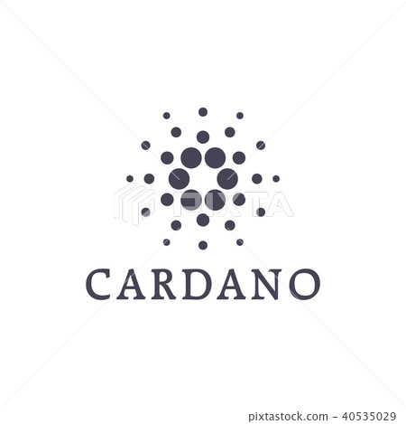 Cardano Crypto Currency Circle Icon 40535029