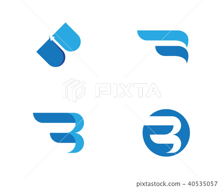 B Letter logo template B Letter logo template 40535057