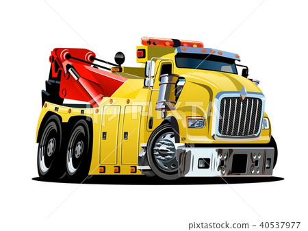 Cartoon tow truck Cartoon tow truck 40537977