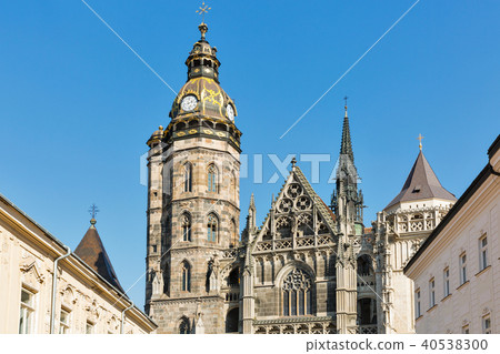 Cathedral of St. Elizabeth in Kosice, Slovakia. 40538300