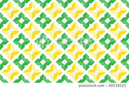 Thai geometric shape abstract vector pattern  40539535