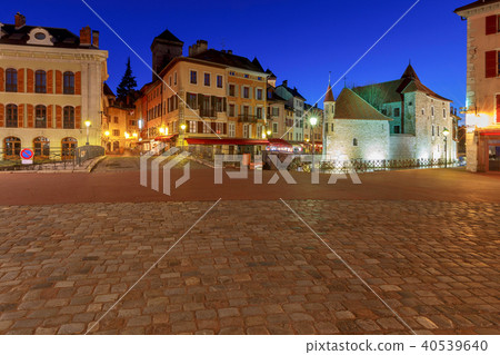 Annecy. Old city on the sunset. 40539640