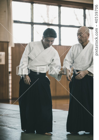 aikido, gents, male 40539706