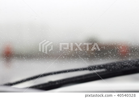 Windshield, Car, Rain, Drip, Bark, Korea Windshield, Car, Rain, Drip, Bark, Korea 40540328