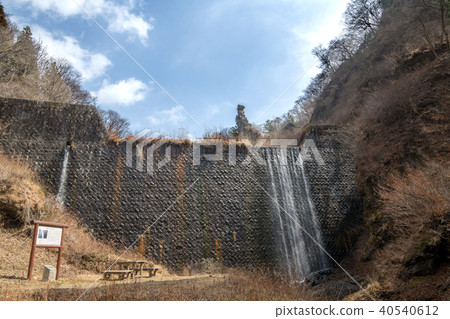 Upper Inawa River, Sabo dam, ninety nine rocks 40540612