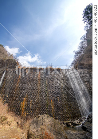 上Inawa河，Sabo水壩，九十九個岩石 40540622