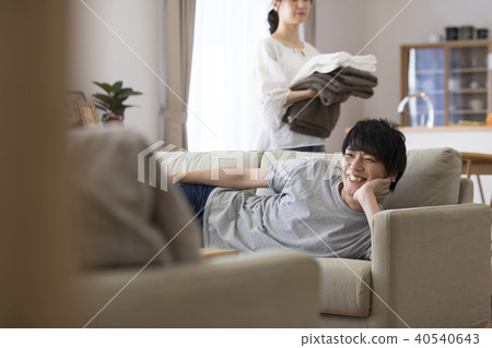 夫婦家務圖像 40540643