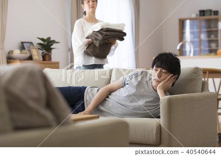 夫婦家務圖像 40540644