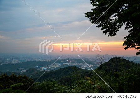 日落，天空，風景 40540752