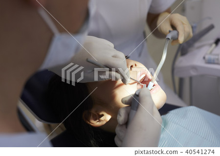 Hospital, dentist, doctor, nurse, patient, girl 40541274