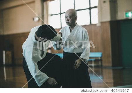 aikido, gents, male 40541947