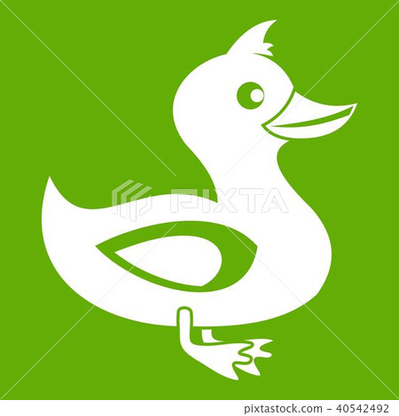 Black duck icon green Black duck icon green 40542492