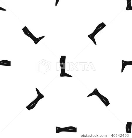 Human leg pattern seamless black Human leg pattern seamless black 40542493