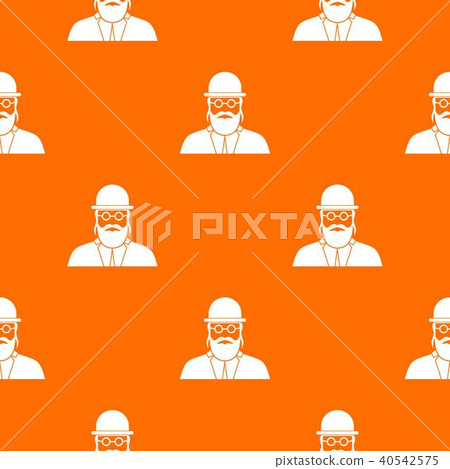 Orthodox jew pattern seamless 40542575