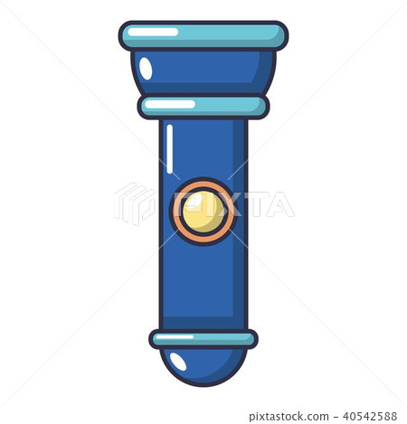 Flashlight icon, cartoon style 40542588