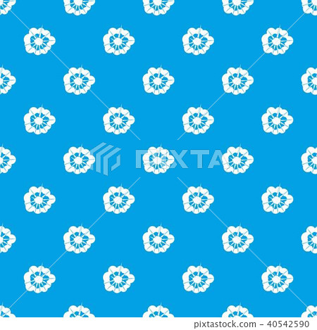 Cloudy explosion pattern seamless blue 40542590