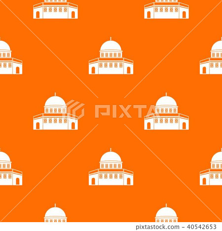 Dome of the Rock on the Temple Mount pattern seamless Dome of the Rock on the Temple Mount pattern seamless 40542653