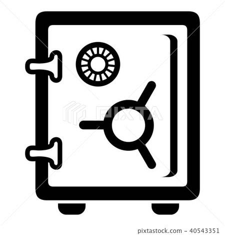 Safe icon, simple style. 40543351