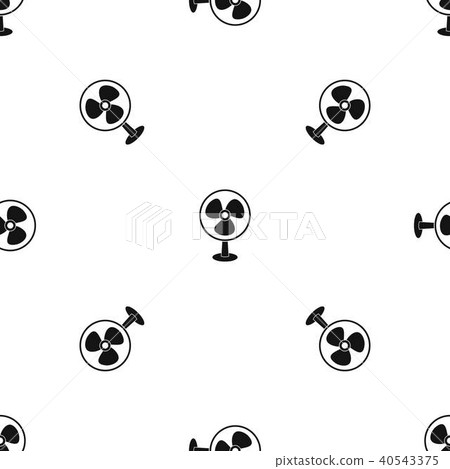 Ventilator pattern seamless black Ventilator pattern seamless black 40543375