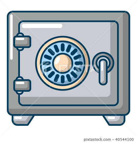 Safe icon, cartoon style - Stock Illustration [40544100] - PIXTA