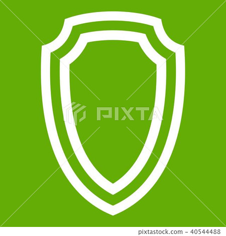 Army shield icon green - Stock Illustration [40544488] - PIXTA
