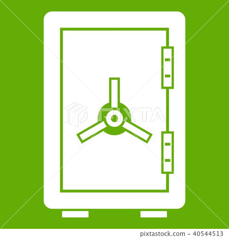 Safe icon green - Stock Illustration [40544513] - PIXTA
