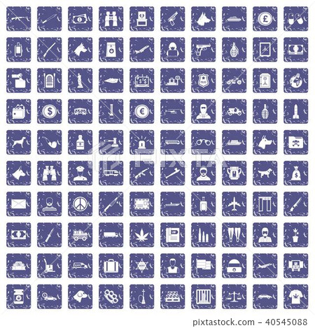 100 smuggling icons set grunge sapphire 100 smuggling icons set grunge sapphire 40545088