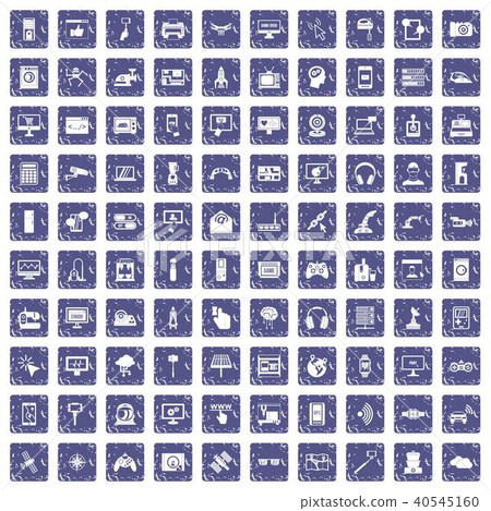 100 software icons set grunge sapphire 100 software icons set grunge sapphire 40545160
