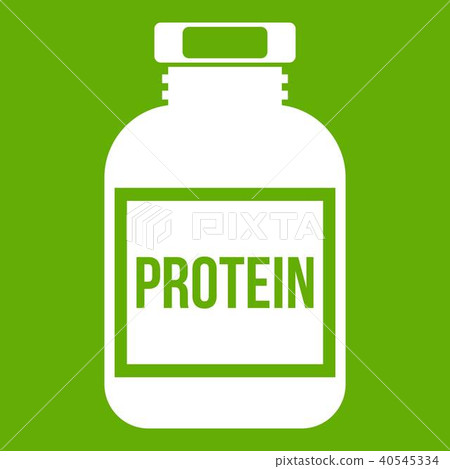 Nutritional supplement for athletes icon green 40545334
