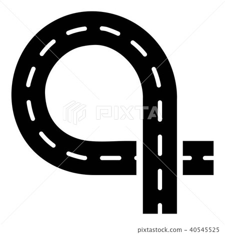 Turn icon, simple style. Turn icon, simple style. 40545525