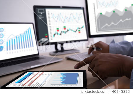 work hard Data Analytics Statistics Information  40545833