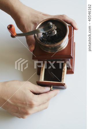 Coffee beans flour mill cafe 40546162