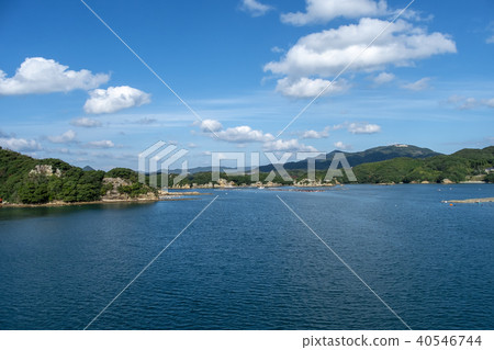 View of many island and sea. Kujuku island 40546744