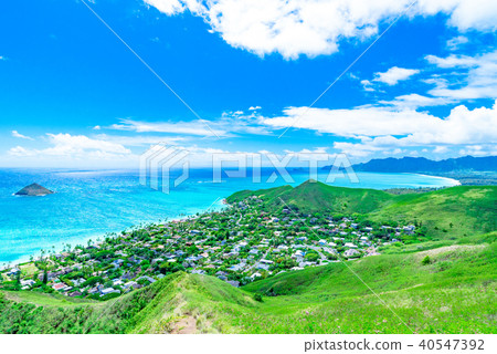 Hawaii Oahu Kailua · Lanikai Beach "Sea of Heaven" 40547392