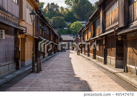 “石川縣”東茶屋區金澤市“早晨風景” “石川縣”東茶屋區金澤市“早晨風景” 40547478