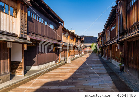 “石川縣”東茶屋區金澤市“早晨風景” 40547499